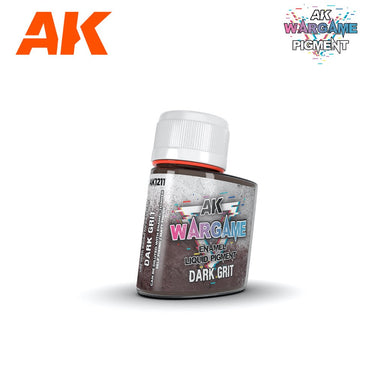 AK Interactive AK1211 Dark Grit Enamel Liquid Pigment 35ml